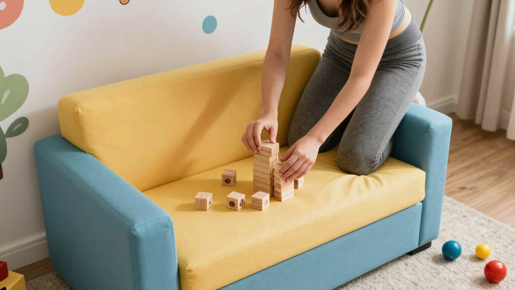 best play couch for playroom
