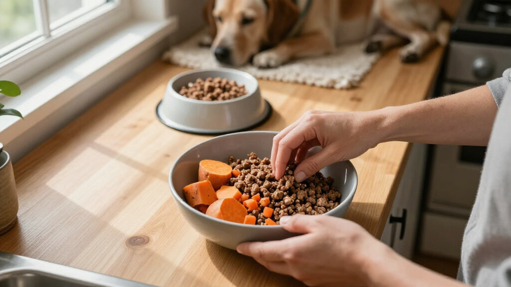 dog food for older dogs with constipation
