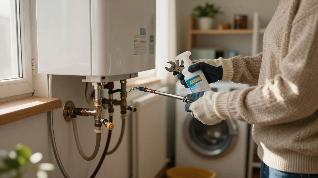 boiler descaler kit winter maintenance