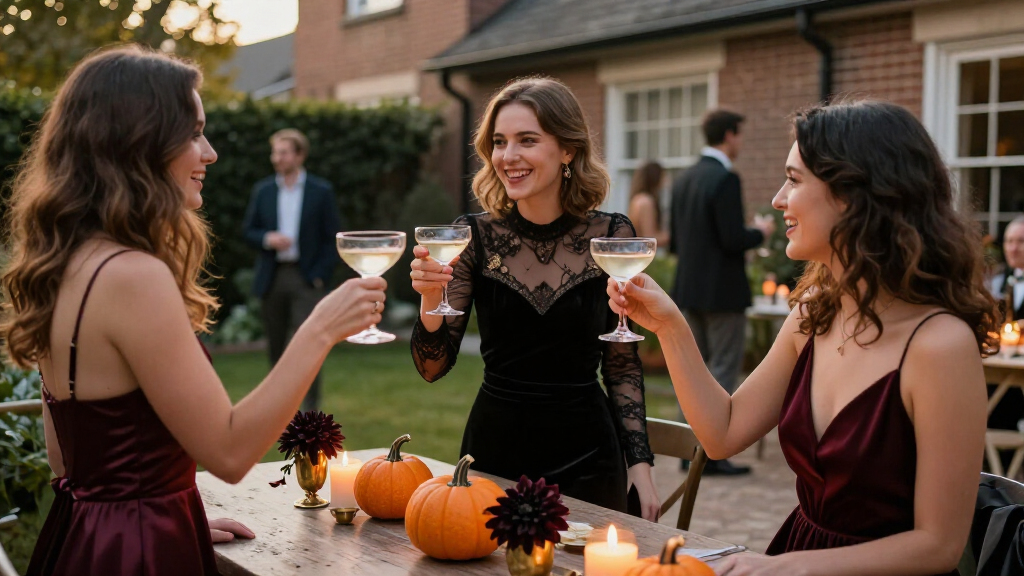 luxury Halloween party dresses