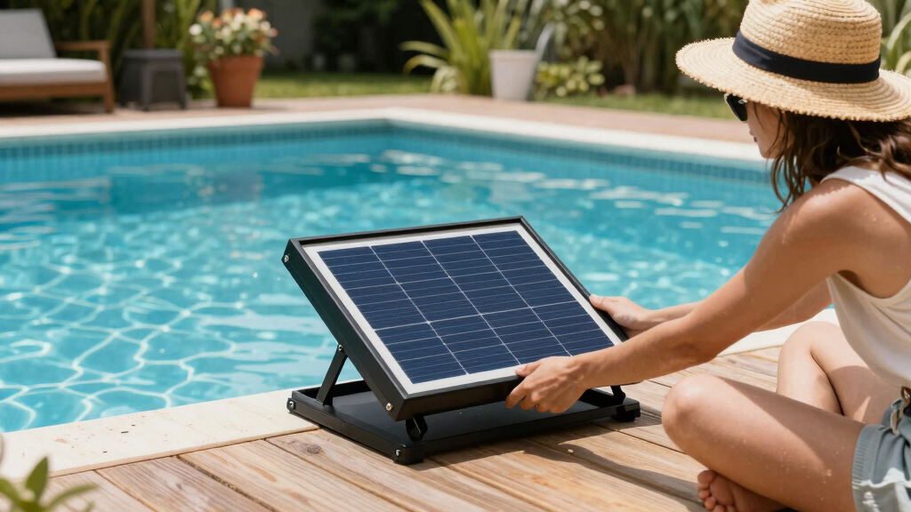 solar-powered pool heaters