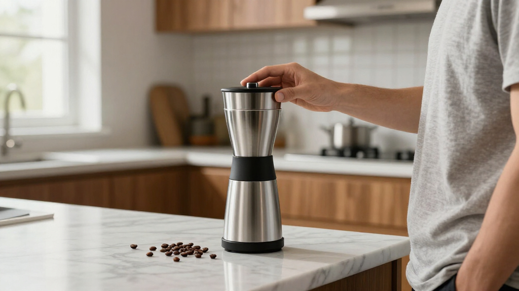 best zero retention espresso grinder with compact footprint