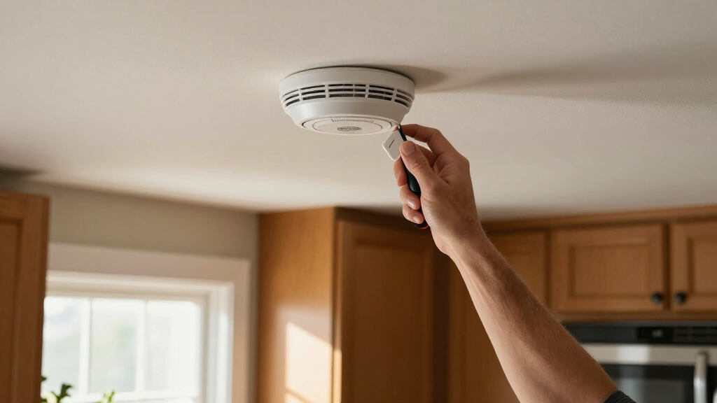 smoke detector with 10 year battery