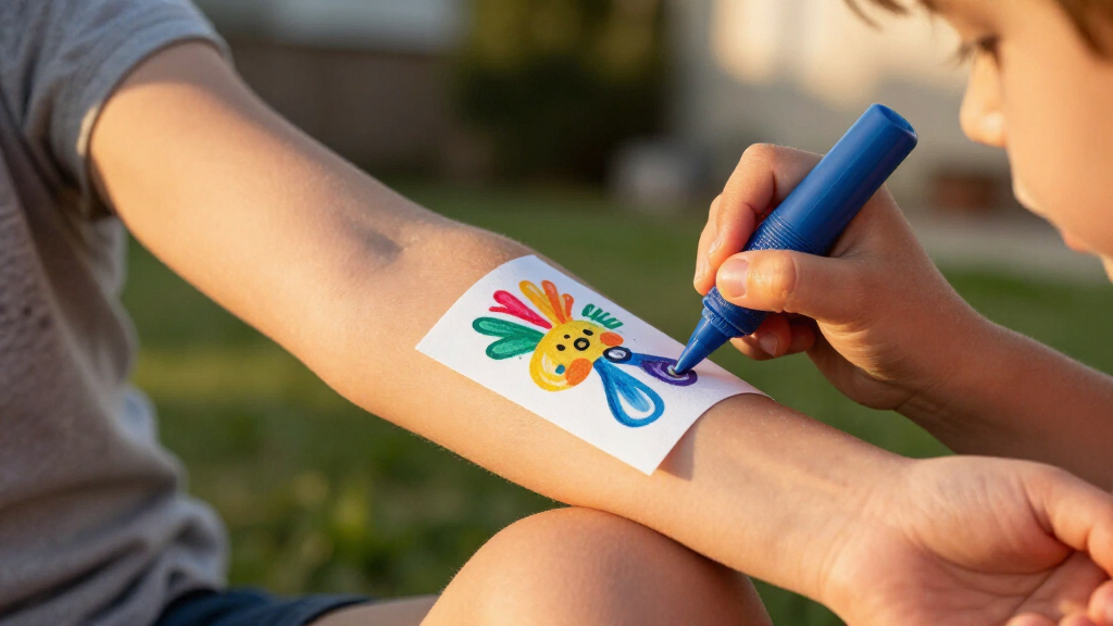 best non-toxic temporary tattoos for kids