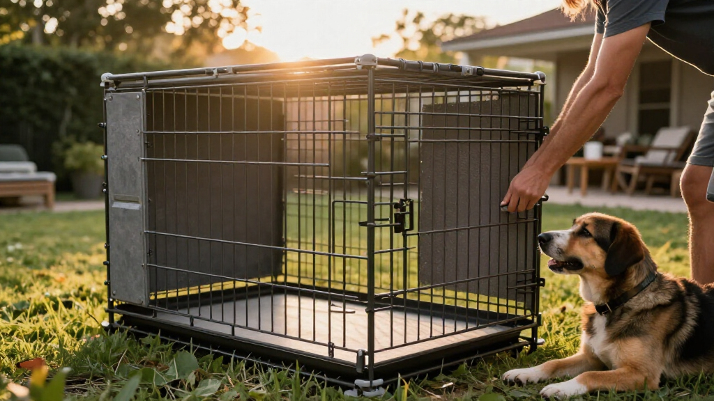 large dog crate heavy duty