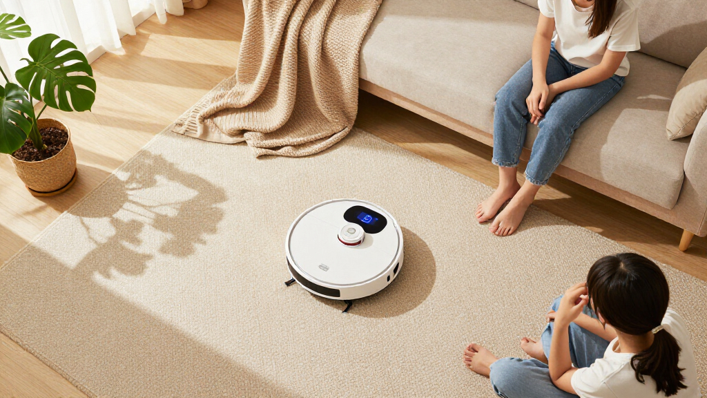 robot vacuums with interactive displays
