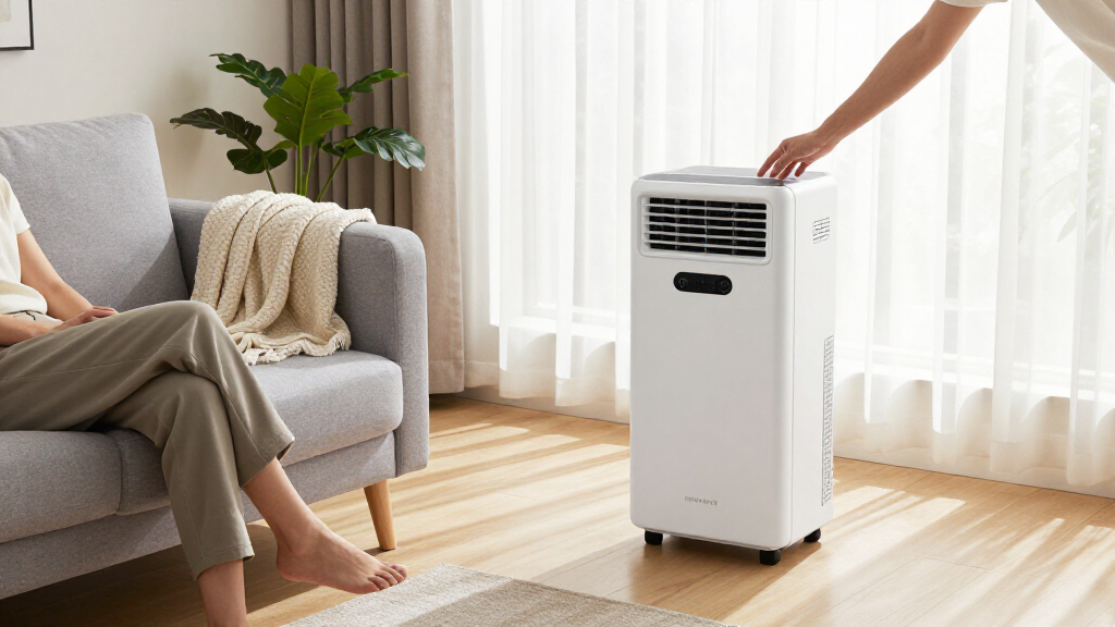 best portable air conditioner dual hose quiet