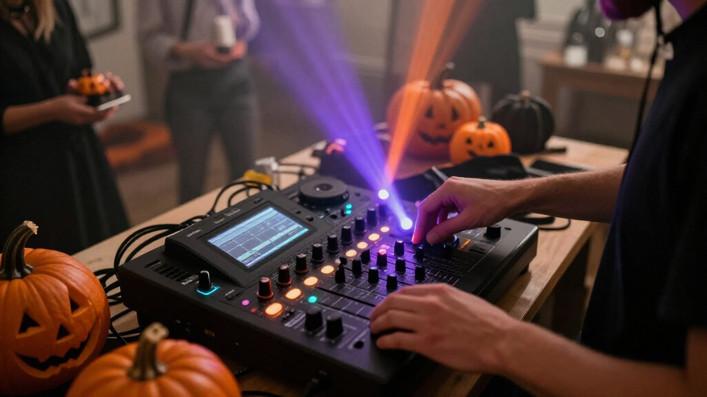 Halloween DJ lighting effects