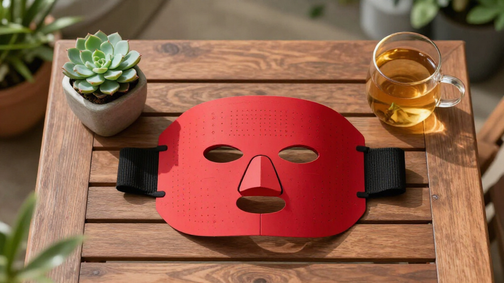 red light therapy mask
