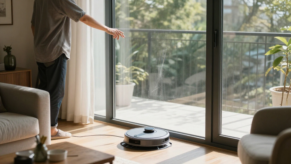 robotic window cleaning devices