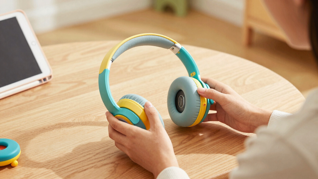 headphones for kids volume limited