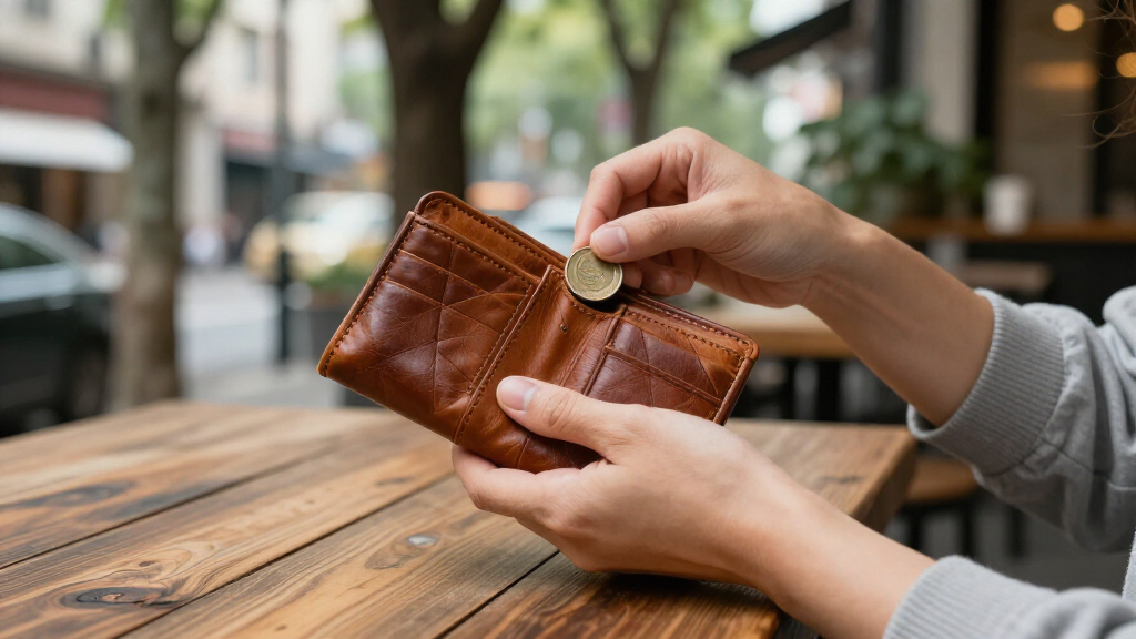 quilted leather wallets