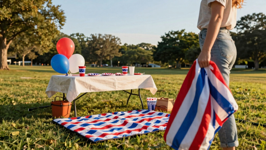 patriotic outdoor party supplies
