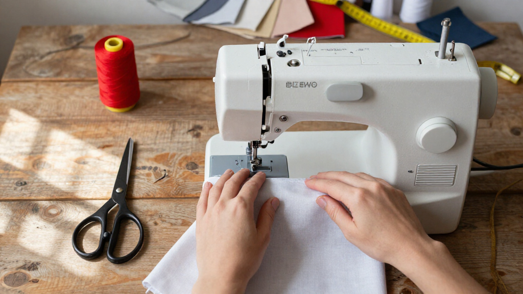 sewing machine for professional garment construction