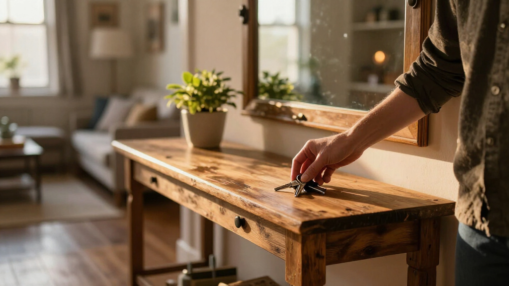 farmhouse console tables