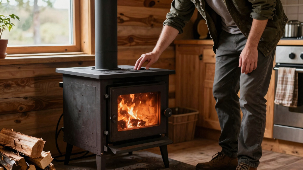 best legged small wood stove