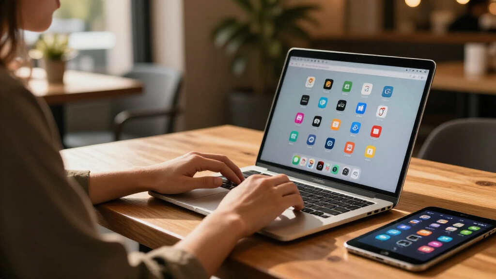student laptops and tablets