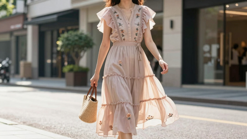 best ruffle dresses