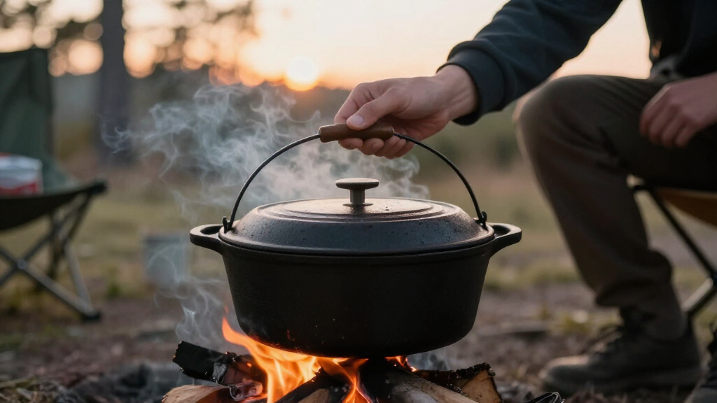 cast iron dutch ovens camping