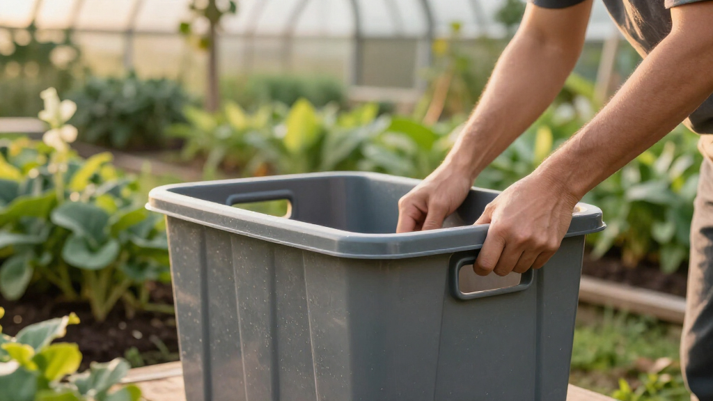 garden outdoor storage bins