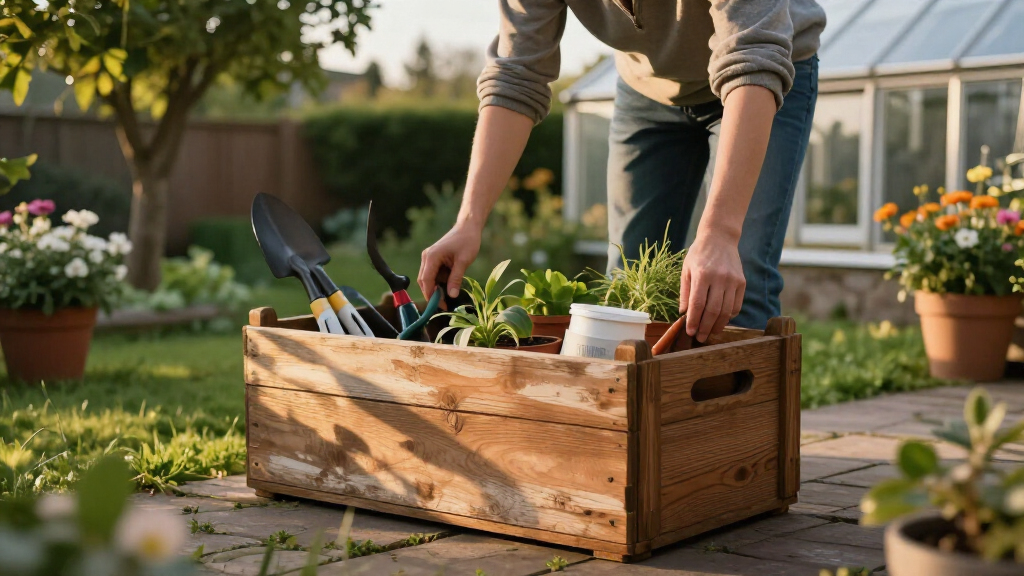 garden and outdoor storage bins
