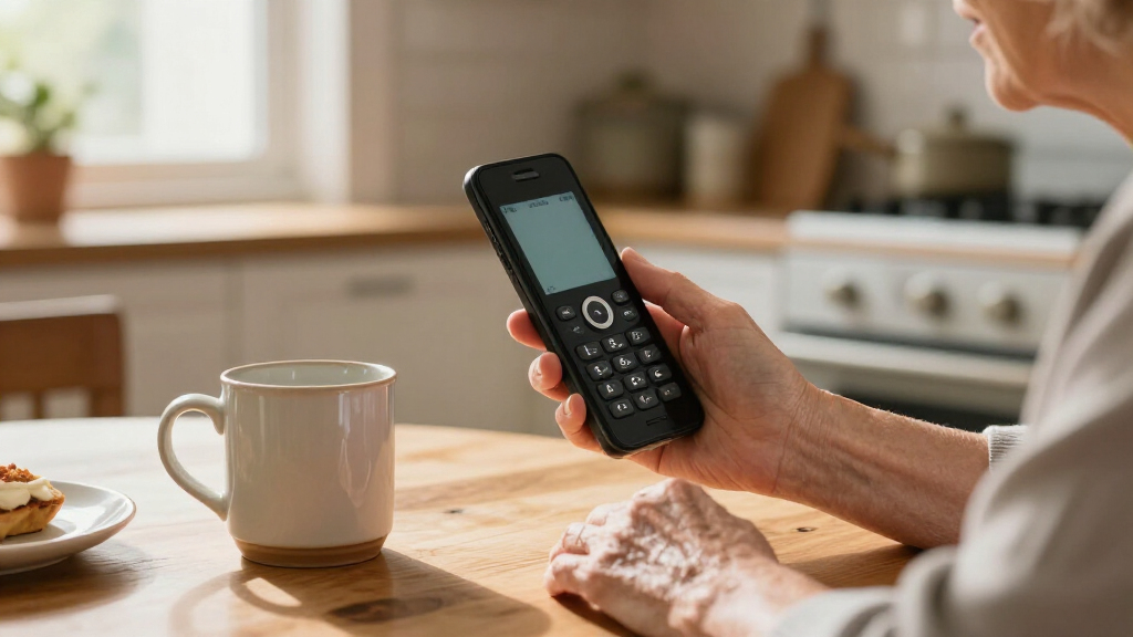 large button phones for seniors