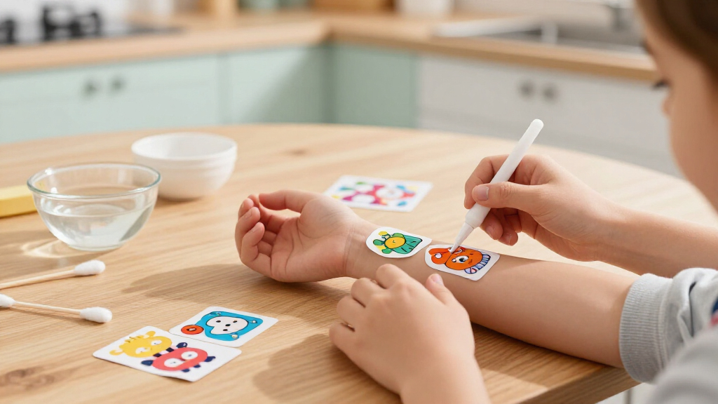 best non-toxic temporary tattoos for kids