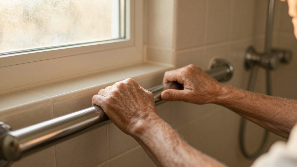 grab bars for bathroom safety