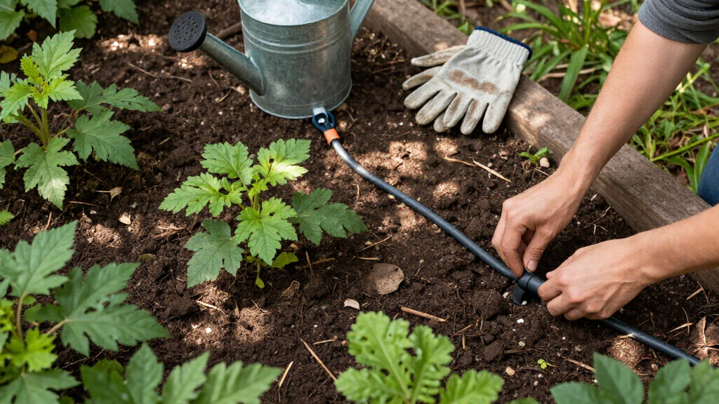 water-efficient drip irrigation systems
