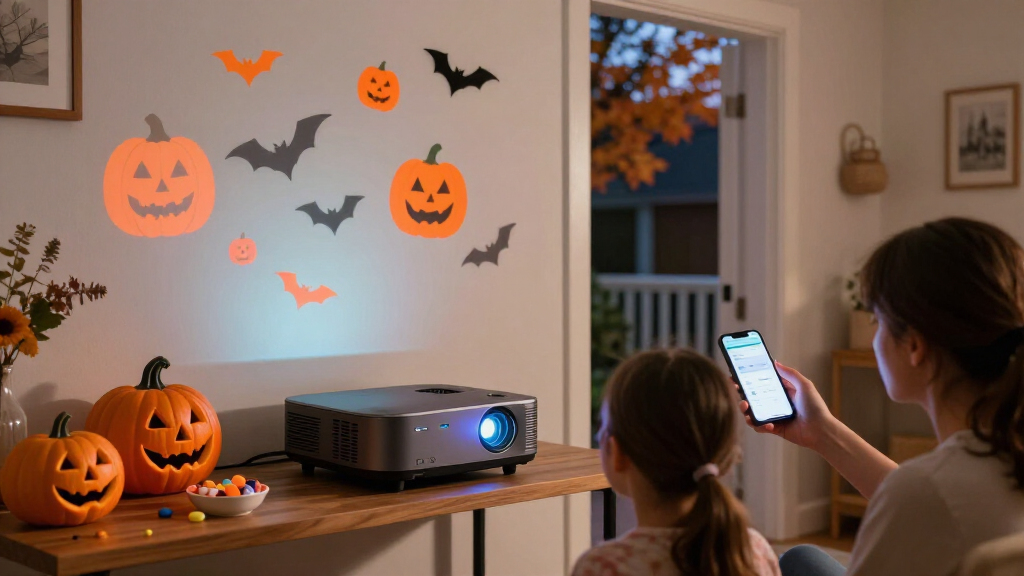smart Halloween projectors