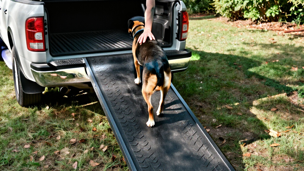 dog ramp for suv and trucks heavy duty