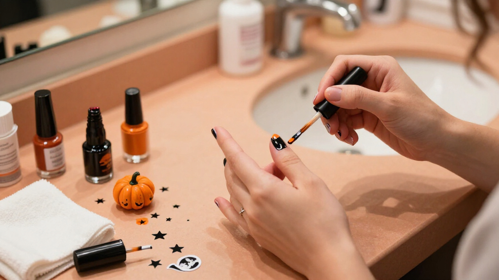 Halloween nail art kits