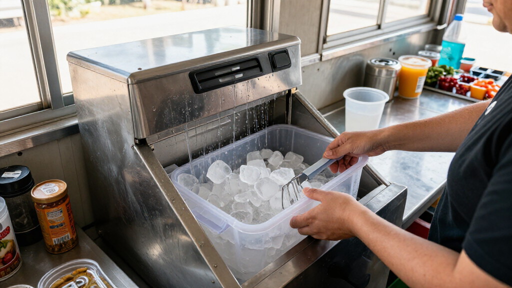 best undercounter ice makers for food trucks