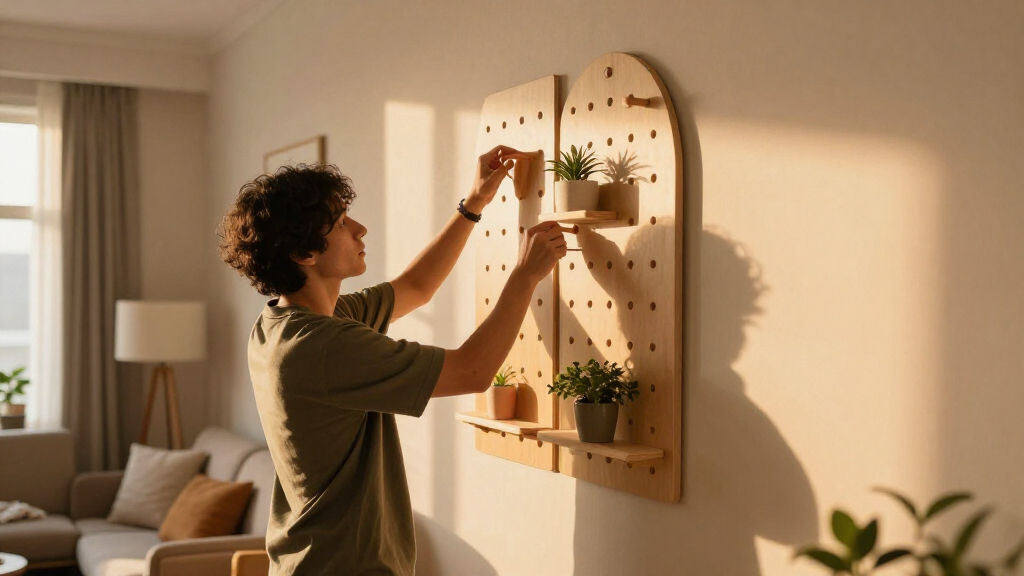 pegboards stylish