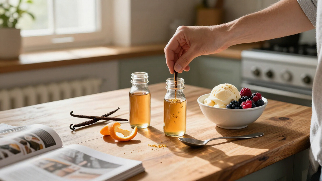 homemade ice cream flavor extracts