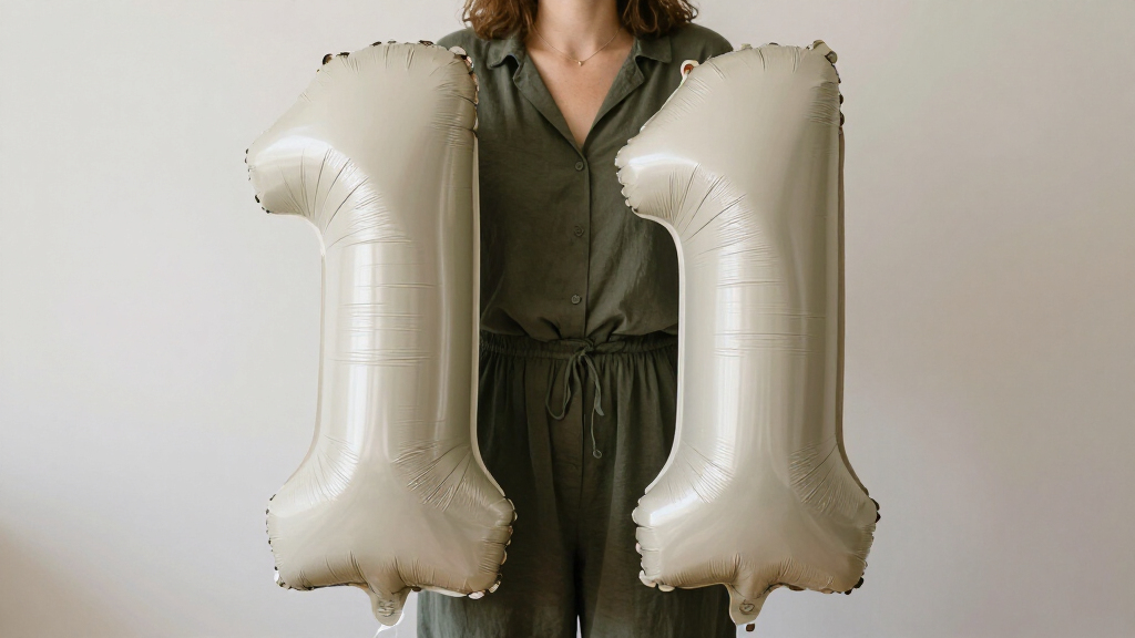 best 1st birthday number balloons