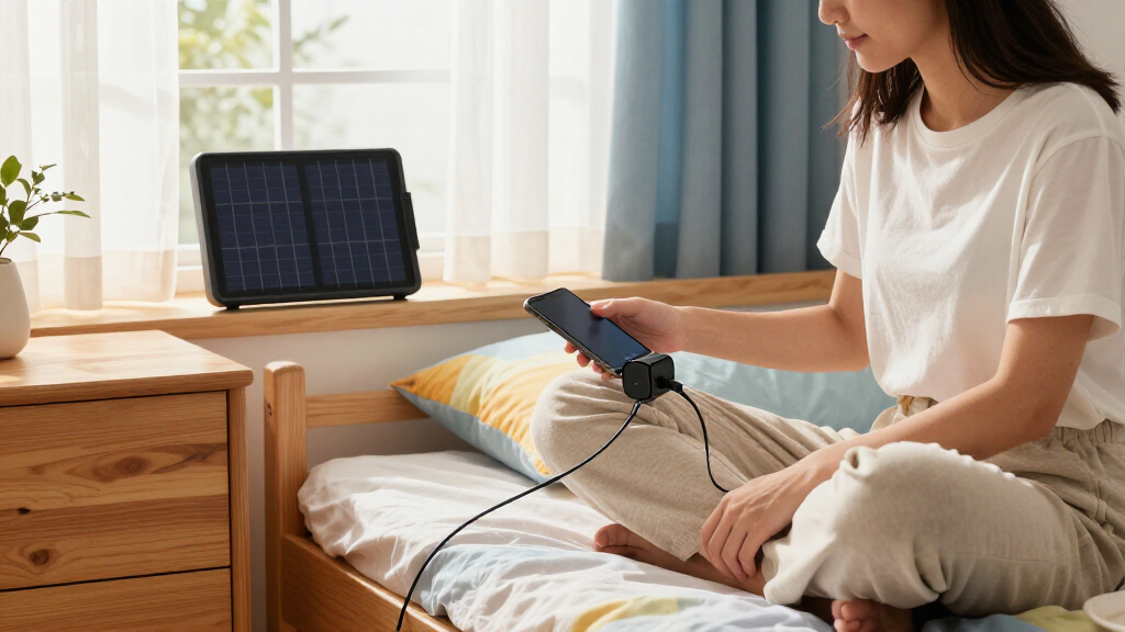 solar-powered dorm room gadgets