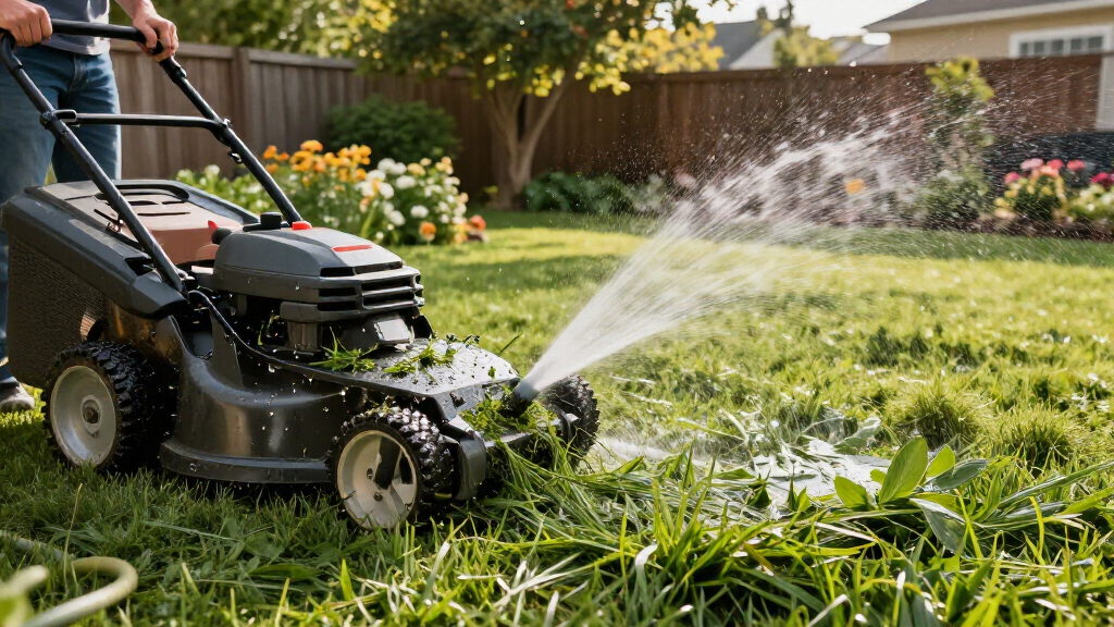 best mower deck sprays