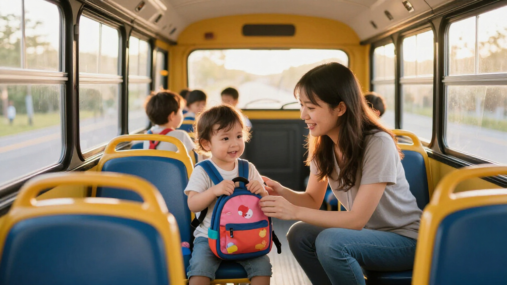 ride on school bus for toddlers