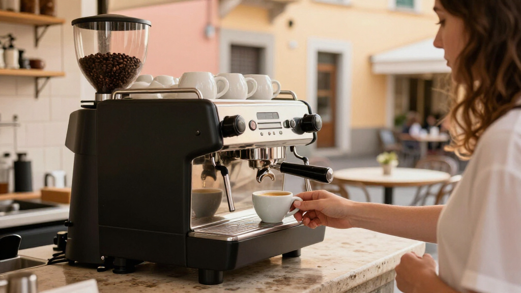 super automatic espresso machine with grinder