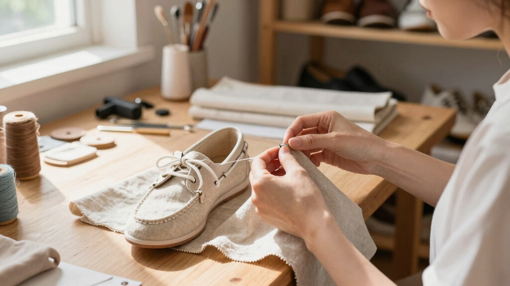 best linen boat shoes