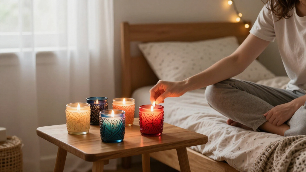 decorative candles for dorm rooms