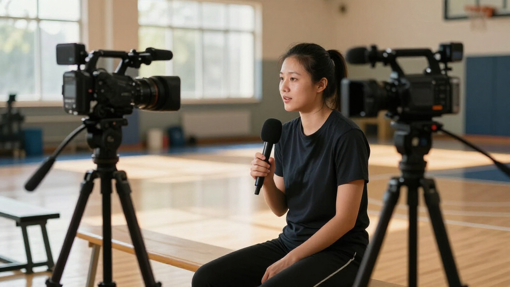 best camera lens for indoor sports interviews