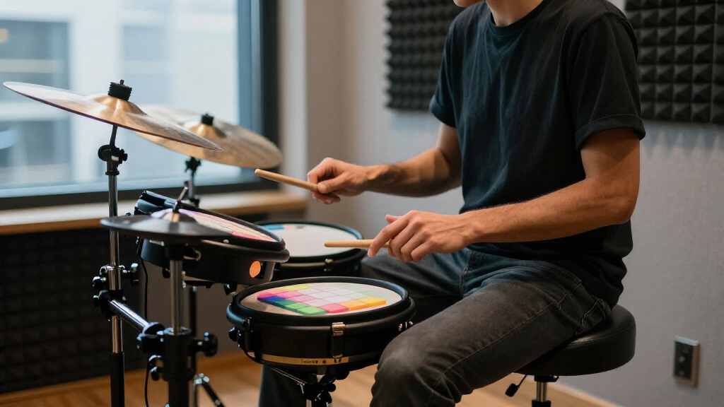 electronic drum set