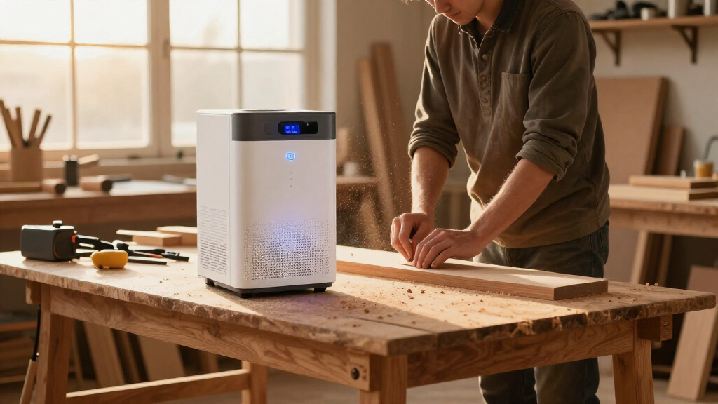 commercial hepa air purifier for workshop in the us