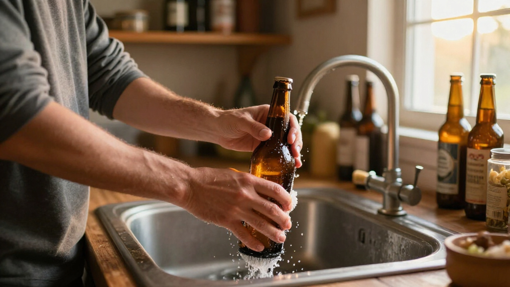 bottle washer for homebrew
