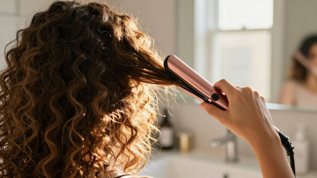 hair straightener for curly hair