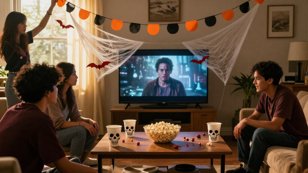 horror movie party supplies