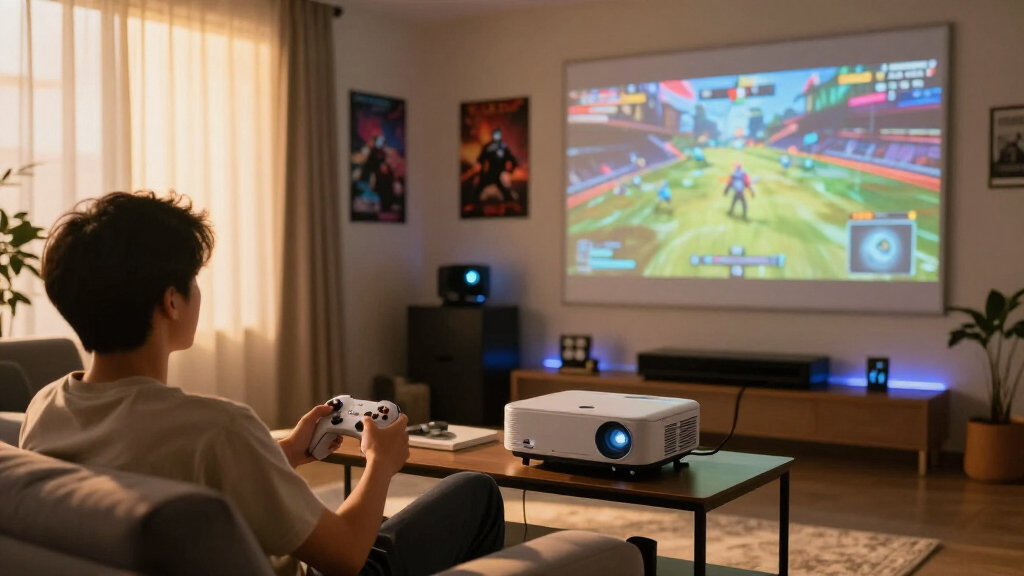 gaming short throw projector