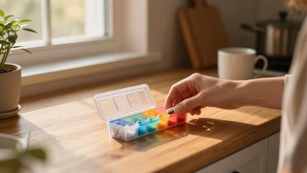 medication organizers for multiple daily doses